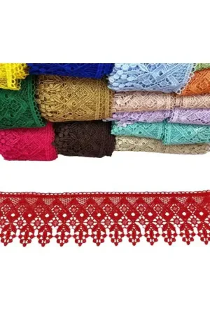 Mt 19,50 Passamaneria 4G4355 Pizzo Merletto Macramè Alto 8 Cm Nuovo Arrivo
