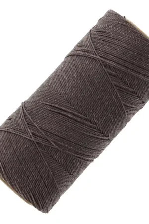 Bobine de fil ciré Linhasita pour micro macramé 0.75 mm - Chataigne (207) x228m Offerta
