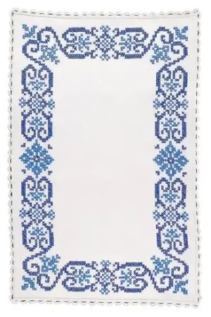 Kit di tovagliette da ricamo - Maiolica - Margot de Paris Super Prezzo