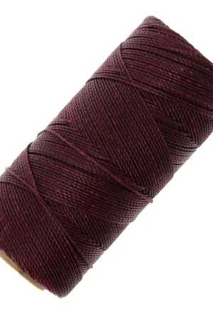 Bobine de fil ciré Linhasita pour micro macramé 1 mm - Currant (632) x168m Acquista Ora