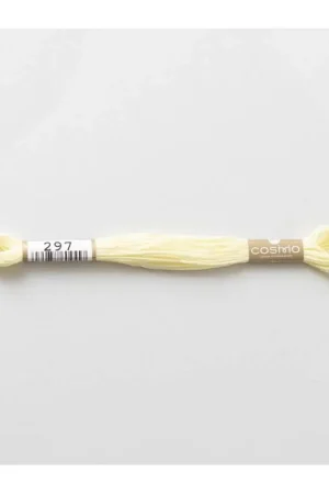 Compra Adesso 297 COSMO - Filo da ricamo giapponese COSMO - Mouliné Size 25 in cotone a 6 capi