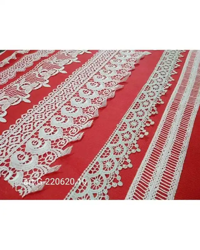 Popolare Stok Kit 10 Pezzi Assortiti Macramè Merletto Lavoretti Bambole