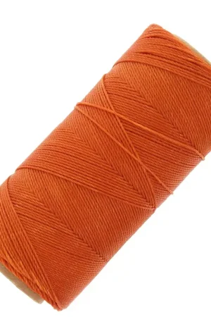 Vendita Finale Bobine de fil ciré Linhasita pour micro macramé 1 mm - Topaz (30) x168m
