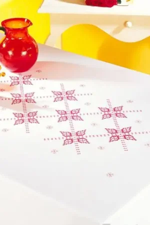 Popolare Tovagliolo da ricamo - Roseline - Margot de Paris