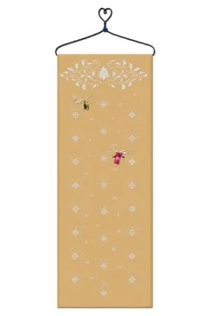 Kit per banner da ricamo - Calendario dell'Avvento - Aux 4 points du monde Prezzo Scontato