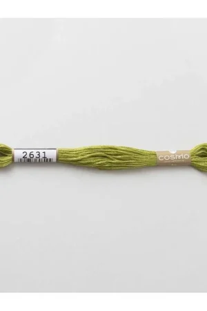 Economico 2631 COSMO - Filo da ricamo giapponese COSMO - Mouliné Size 25 in cotone a 6 capi