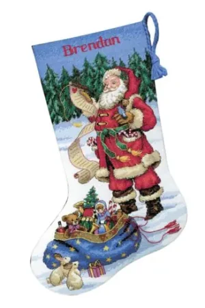 Miglior Prezzo Kit calza di Natale da ricamare - elenco - Dimensions