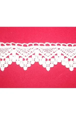 Vendita Finale Pizzo Macramè Panna Triangolo Punta Alto 3 Cm