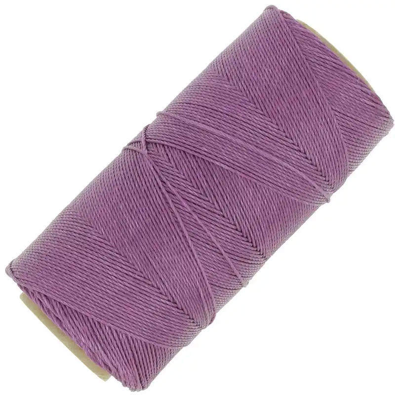 Reso Gratuito Bobine de fil ciré Linhasita pour micro macramé 0.75 mm - Amethyst (359) x228m
