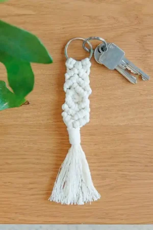 Affare Kit di Macramè - Portachiavi - Rico Design