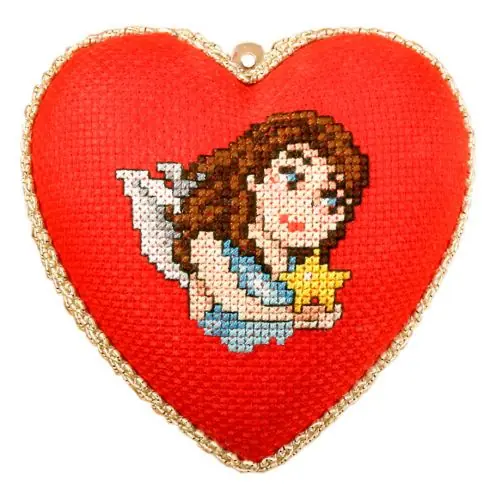 Kit di ornamenti da ricamare - L'angelo con la stella - Orchidéa Più Venduto