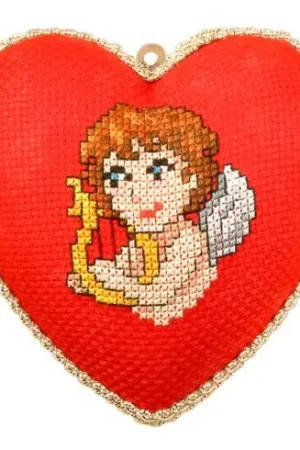 Di Tendenza Kit di ornamenti da ricamare - L'angelo di Natale - Orchidéa