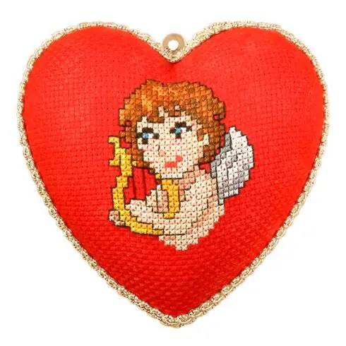 Di Tendenza Kit di ornamenti da ricamare - L'angelo di Natale - Orchidéa