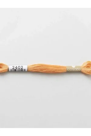 2402 COSMO - Filo da ricamo giapponese COSMO - Mouliné Size 25 in cotone a 6 capi Popolare