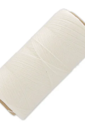 Bobine de fil ciré Linhasita pour micro macramé 0.75 mm - Natural x228m Scelto Dai Clienti