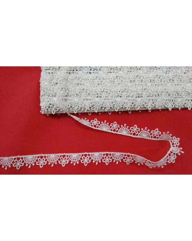 Must-Have Passamaneria Merletto Pizzo Macramè Puntina Fiorellino Archetti alto 15 mm