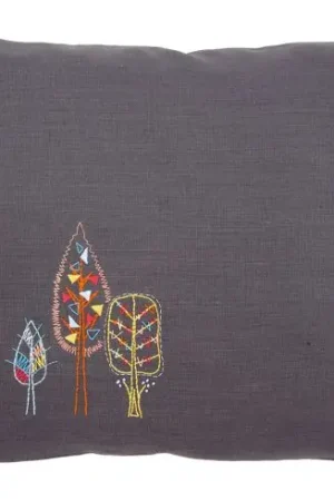 Non Perdere Kit cuscino da ricamo - Fogli stilizzati - Vervaco