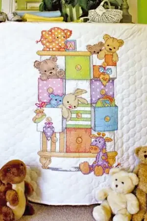 Economico Kit plaid da ricamo - Cassetti a bambino - Dimensions