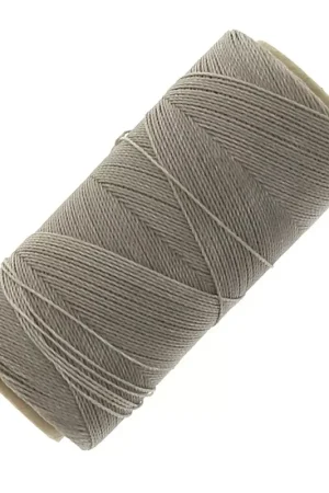 Bobine de fil ciré Linhasita pour micro macramé 0.5 mm - Gris Taupe (544) x335m Sconto