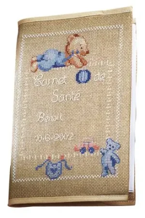 Kit per la copertina del libro a ricamo - Orsacchiotto - Princesse Quantità Limitata