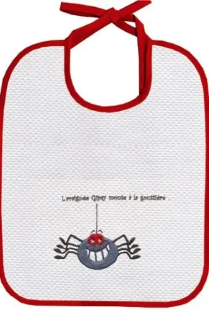 Saldi Kit bavaglino da ricamo - Bavaglino da ricamo - il ragno zingaro - Princesse
