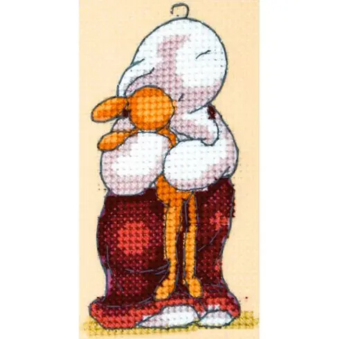 Kit di ricamo per bambini - Humphrey and Mop - Anchor Spedito Oggi