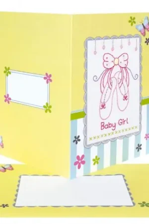 Occasione Kit bigliettini da ricamare - Bambino ragazza - Anchor