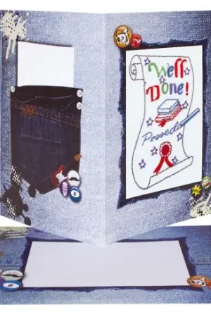 Prezzo Ridotto Kit bigliettini da ricamare - Esami 1 - Anchor