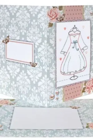 Offerta Kit bigliettini da ricamare - Matrimonio - Anchor