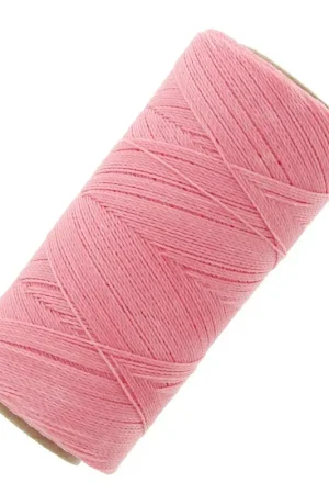 Subito Disponibile Bobine de fil ciré Linhasita pour micro macramé 0.5 mm - Saumon (324) x335m