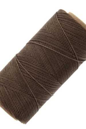 Compra Online Bobine de fil ciré Linhasita pour micro macramé 1 mm - Café au lait (612) x168m