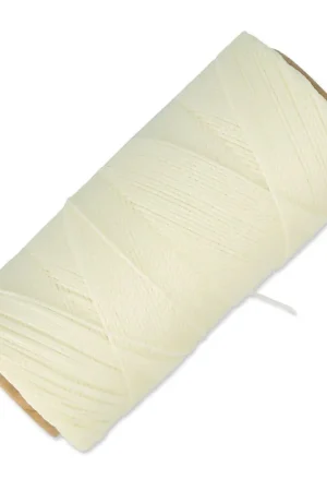 Acquista Ora Bobine de fil ciré Linhasita pour micro macramé 1 mm - Natural x168m