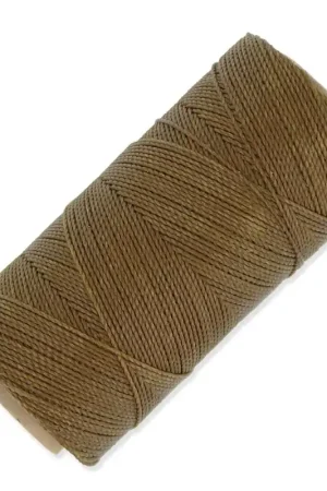 Bobine de fil ciré Linhasita pour micro macramé 1 mm - Old Bronze (204) x168m Prezzo Di Fabbrica