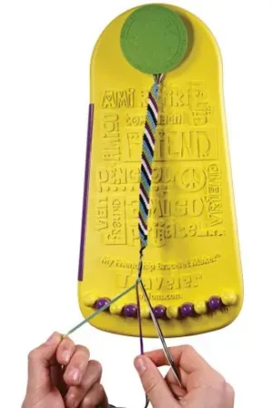 Economico Kit creativo per bambini - Scatola da tessitore di braccialetto brasiliano - DMC