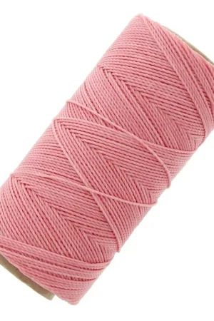 Bobine de fil ciré Linhasita pour micro macramé 1 mm - Saumon (324) x168m Ultima Occasione