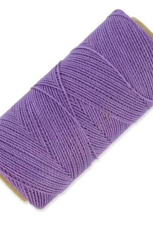 Occasione Imperdibile Bobine de fil ciré Linhasita pour micro macramé 1 mm - Lilac (69) x168m