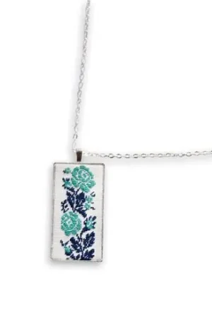 Kit gioielli da ricamo - Ciondolo fantasia - Life is beautiful Prezzo Basso