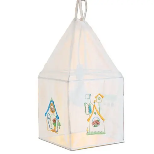 Kit di punti da ricamo - Paralume da ricamo castello - Princesse Offerta Del Giorno