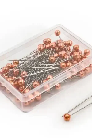 Scatola di 50 Spilli Rose Gold - PPY Direttamente Dal Produttore