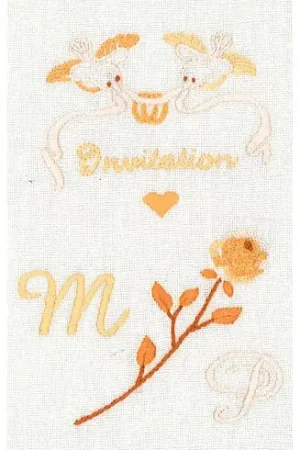 Kit bigliettini da ricamare - Matrimonio - Princesse Nuova Collezione