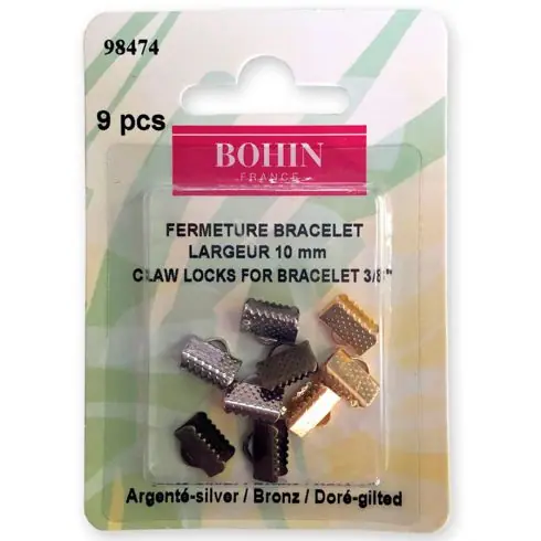 Bestseller Supporto gioielli - 9 chiusure per braccialetti - 10 mm - Bohin