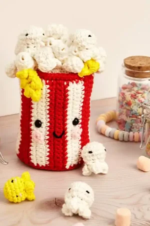 Pagamento Sicuro Kit Amigurumi - Popcorn - DMC