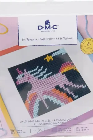 Compra Oggi Stesso Kit di Tappezzeria - Unicorno Arcobaleno - DMC