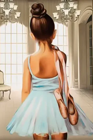 Promozione Esclusiva Kit ricamo diamante - Ballerina - Diamond Painting