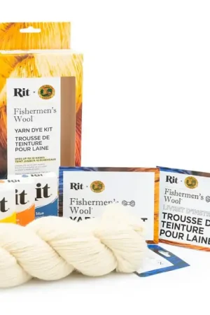 Kit per Tingere Lana Fishermen's Wool - Rit e Lion Brand Prezzo Conveniente