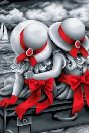 Kit ricamo diamante - Sorella - Diamond Painting Quantità Limitata