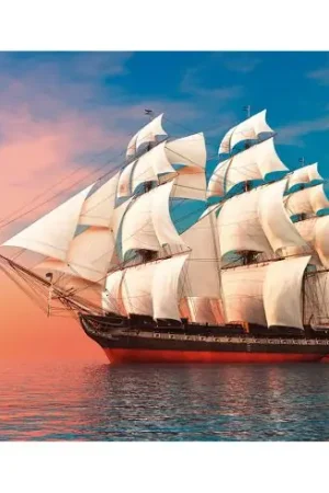 Esclusivo Kit ricamo diamante - Fregata - Collection d'Art