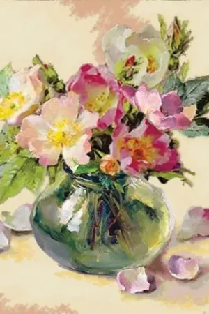 Kit ricamo diamante - Mazzo di fiori - Collection d'Art Ultime Pezzi