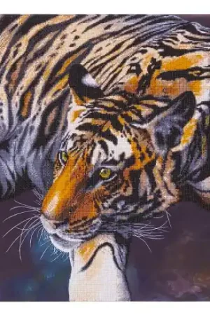 Kit ricamo diamante su telaio - La tigre - Crystal Art D.I.Y Sconto