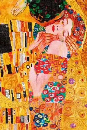 Kit ricamo diamante - Il bacio di Klimt - Diamond Dotz Più Venduto